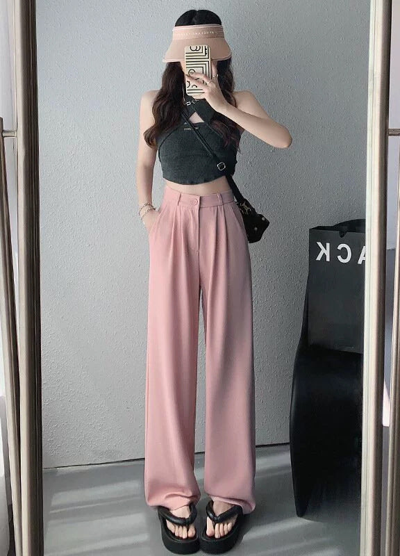 Fashion Casual Women's All-matching Straight Pants