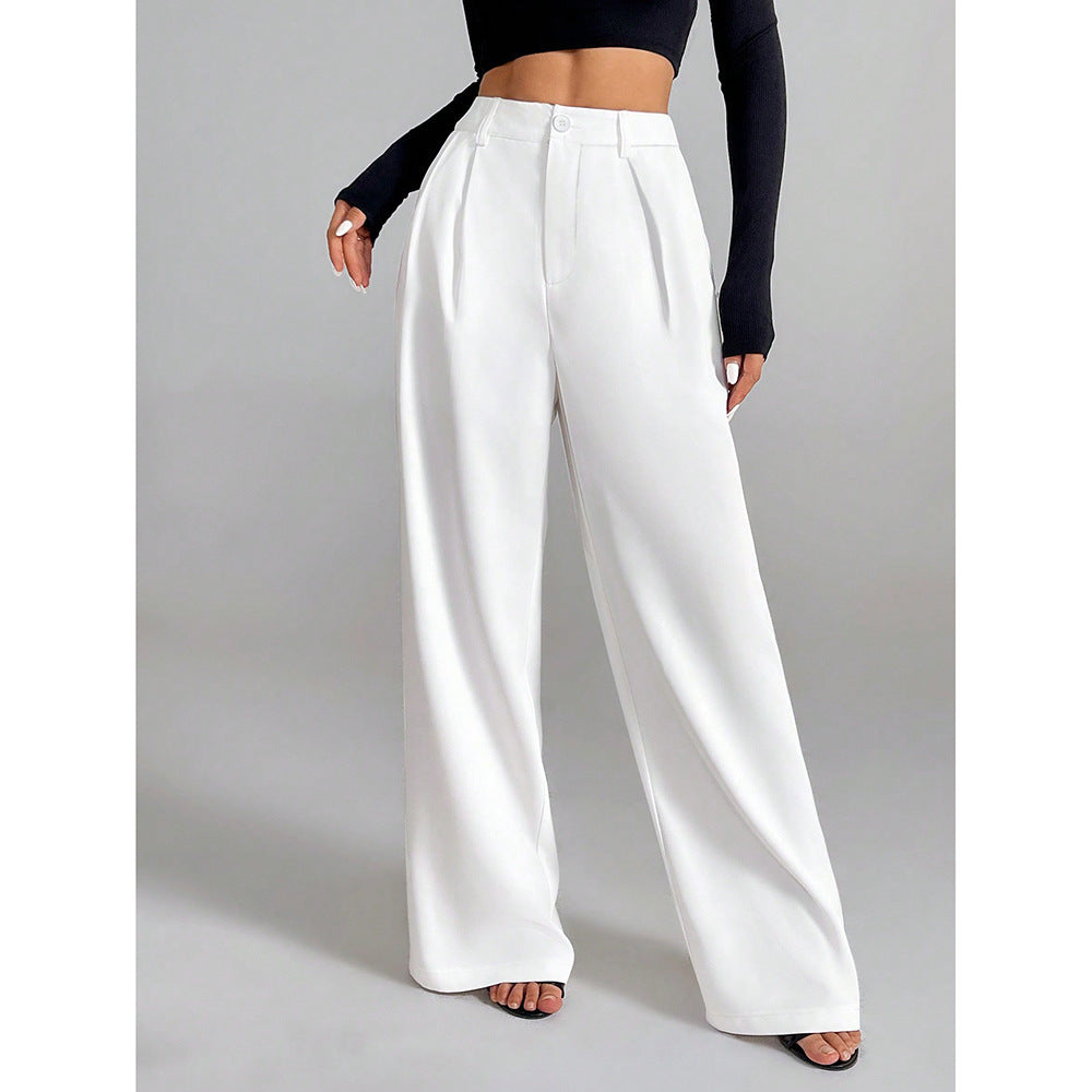 Fashion Casual Women's All-matching Straight Pants